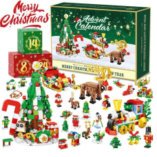 Адвент-календар ST 20 (20) 24 віконця, конструктор, 604 елементів, у коробці
