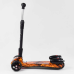 Самокат “Best Scooter“ MAXI“89341 з парогенератором (4) МУЗИКА, ДИМ, ТУРБІНИ, пластмасовий, колеса PU 120х40мм, складне алюмінієве кермо, в коробці