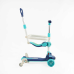 Самокат 5в1 “Skyper“ J-58460 (6) колеса PU 125х40мм зі світлом, музика та підсвічування платформи, з ДОП. КОЛЕСАМИ, захисний бампер, в коробці