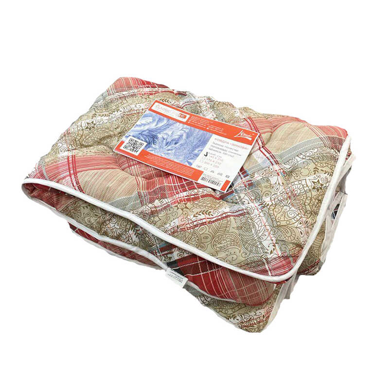 гр Ковдра зимова 145х210см 2020084 (1) Тканина: поліестер, наповнювач: синтепон. Щільність: 350г/м2 Homefort гр Ковдра зимова 145х210см 2020084 (1) Тканина: поліестер, наповнювач: синтепон. Щільність: 350г/м2 Homefort