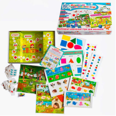 гр Колекція навчальних ігор 10156011У (6) “Ранок“, 10 ігор, в коробці 