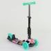 Самокат 5в1 43702 (1) Best Scooter, АБСТРАКЦІЯ, PU колеса, ПІДСВІТКА КОЛІС, в коробці