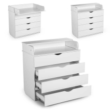 гр Комод-пеленатор 900 колір - білий DSK-901 (1)