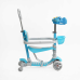 Самокат 5в1 P-92401 (1) Best Scooter, з ДОП. КОЛЕСАМИ, захисний бампер, PU колеса зі світлом, в коробці