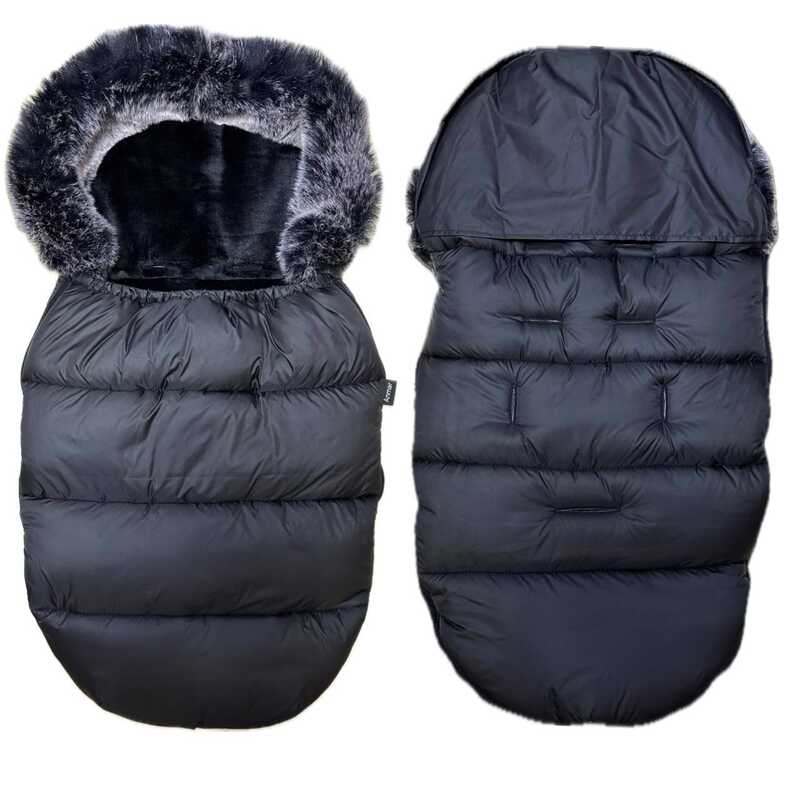 гр Конверт на хутрі “Polar“ 206956 (1) колір чорний