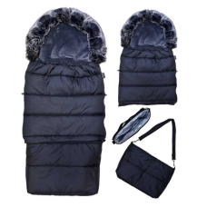 гр Конверт-трансформер на хутрі “Arctic“ 2в1 206987 (1) колір чорний, в сумці