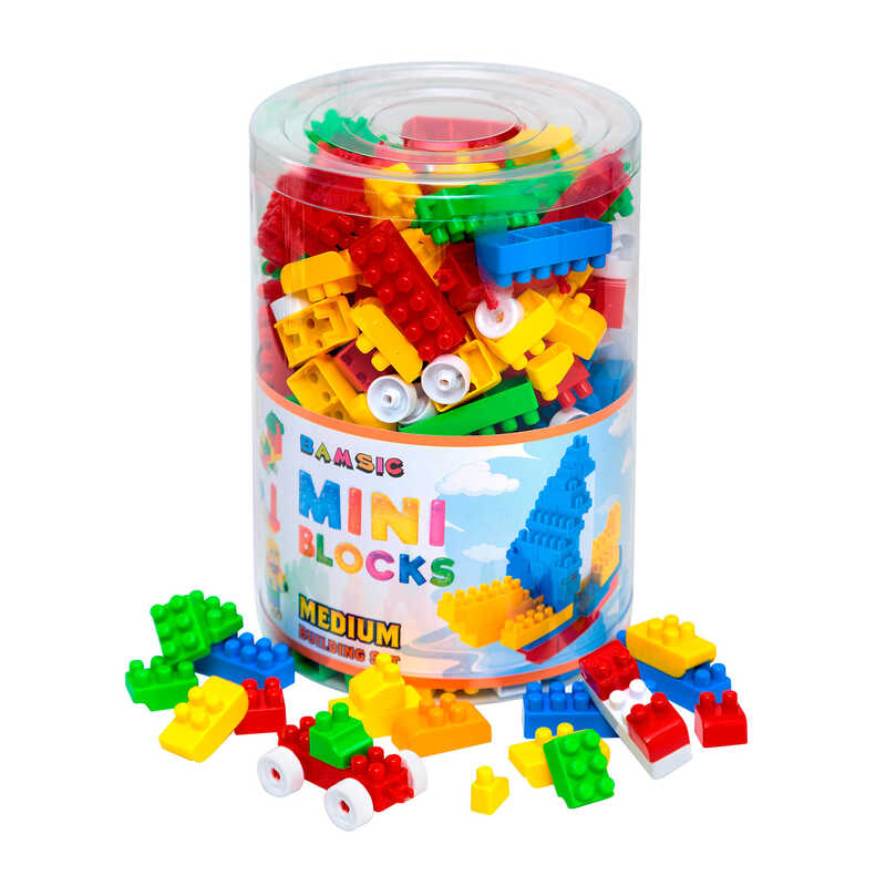 гр Конструктор “Mini Blocks №11“ 333 деталей в тубусі 116/11 (14) “Bamsic“ гр Конструктор “Mini Blocks №11“ 333 деталей в тубусі 116/11 (14) “Bamsic“