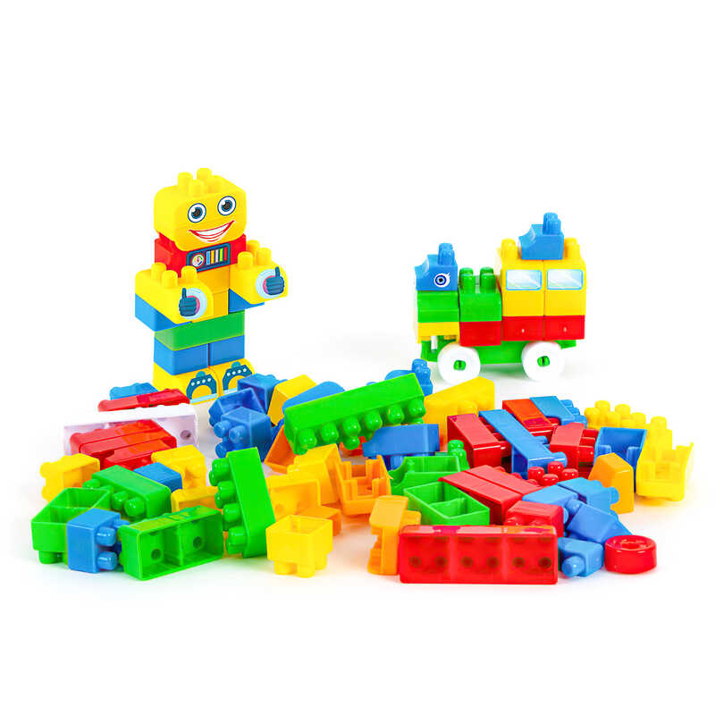 гр Конструктор “Mini Blocks №2“ (105 деталей) 116/2 (12) “Bamsic“, наліпки, в пакеті