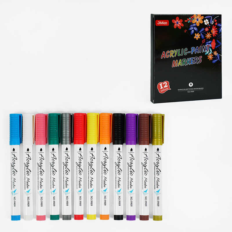 Акрилові маркери C 65265 (96) 12 шт, в коробці Акрилові маркери C 65265 (96) 12 шт, в коробці