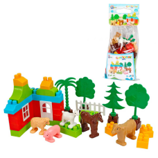 гр Конструктор 0341 (9) “Technok Toys“, 45 елементів, “Ферма”, у пакеті