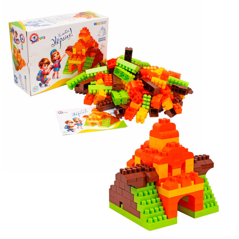 гр Конструктор 0372 (3) “Technok Toys“, “Золоті ворота”, 151 деталь, в коробці