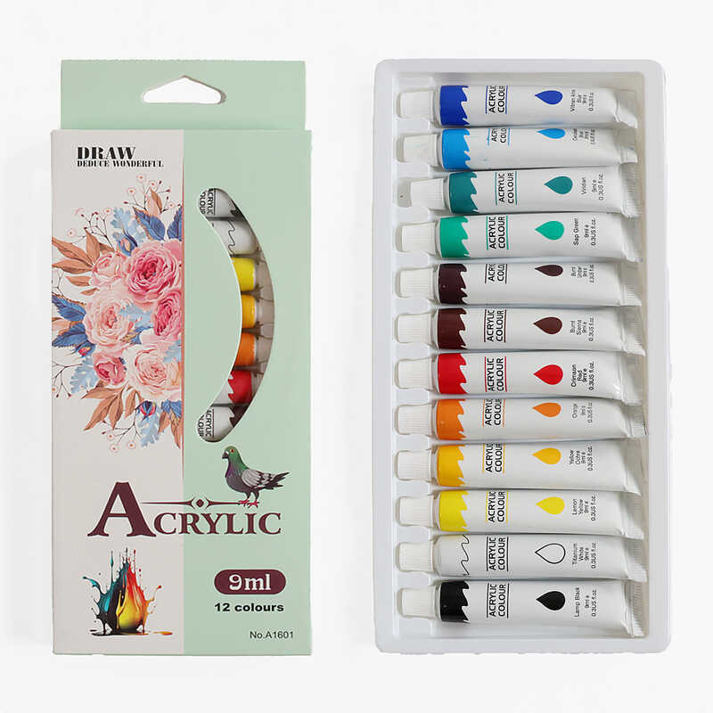 Акрилові фарби C 72020 (144) 12 кольорів, в коробці