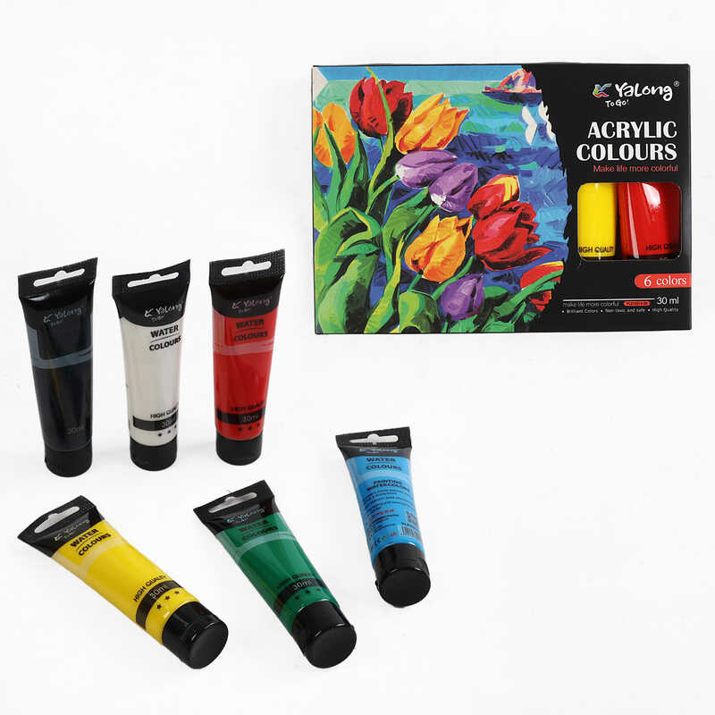 Акрилові фарби C 72700 (72) 6 кольорів, в коробці Акрилові фарби C 72700 (72) 6 кольорів, в коробці