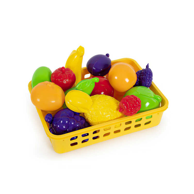 гр Кошик фруктовий 010/13 (24) “BAMSIC“, великий, 15 предметів