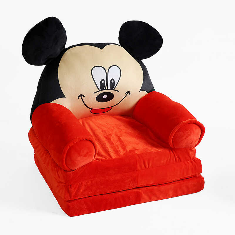 гр Крісло розкладне м’яке “Мишеня“ дитяче К26127 (1) 50х38х43 см, у розкладеному вигляді - 120 см