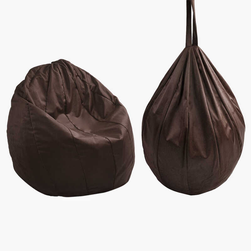 гр Крісло-мішок “Груша“ 31794 колір коричневий (1) чохол — меблевий велюр, наповнювач — пінопластові кульки, внутрішній чохол, в пакеті гр Крісло-мішок “Груша“ 31794 колір коричневий (1) чохол — меблевий велюр, наповнювач — пінопластові кульки, внутрішній чохол, в пакеті