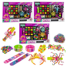 гр Креативні прикраси 49200 (18/2) “4FUN Game Club“, 3 види, браслет, обруч, аксесуари, намистини, в коробці