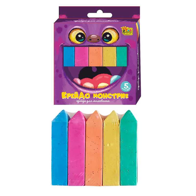 гр Крейда 48036 (48) “4FUN Game Club“, 5 кольорів, в коробці