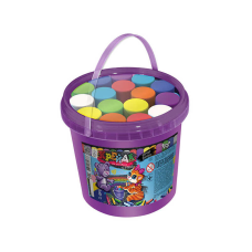 гр Крейда для малювання MEL-03-01U банка УКР. (12) “Danko Toys“, d-2,5 см, 16 штук, 8 кольорів