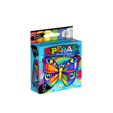 гр Крейда для малювання, тонка MEL-02-03U УКР. (36) “Danko Toys“, d-1,2 см, 12 штуки, 6 кольорів