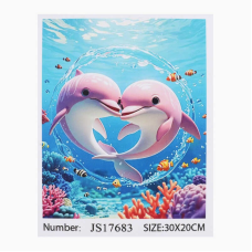 Алмазна мозаїка 17683 (50) “TK Group“, 20х30 см, в коробці