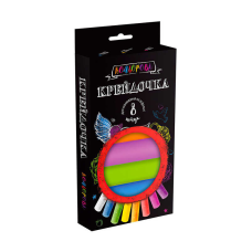 гр Крейда кольорова серії “Крейдочка“ великі 8 кольори (20) KRD-02-02U “Danko Toys“