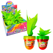 гр Кришталевий слайм “Морква-Полуниця“ 33323 (1) “Пані Булька“, ЦІНА ЗА 12 ШТУК В БЛОЦІ, 2 кольори, блискітки, ароматизований, в коробці, МІКС ВИДІВ