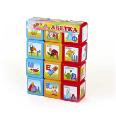 гр Кубики “Абетка 12 шт“ укр. 06042 (24) “M Toys“