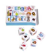 гр Кубики 12 шт. “Англійська абетка“ 1325 (47) “Technok Toys“