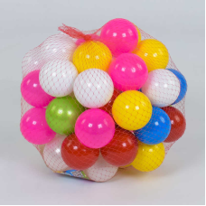 гр Кулька мал. 50 шт 60 мм 0263 М“ЯКІ (6) d = 6см “BAMSIC“