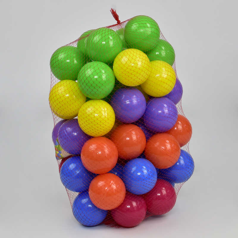 гр Кульки “80 мм м“які“ 12023 (5) в сітці 50 шт “M Toys“