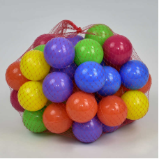 гр Кульки мал “60 мм - м“які“ 13026 (8) 50 шт “M-Toys“, в сітці