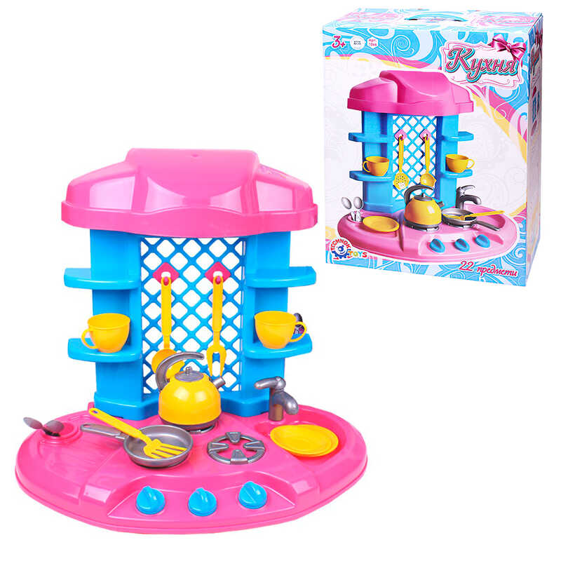 гр Кухня №6 1066 (3) “Technok Toys“, 22 елементи, в коробці