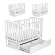 гр Ліжечко БУК “Мрія“ колір - білий, з шухлядою DS-201 (1) маятниковий механізм