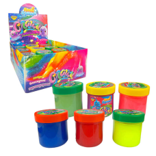 гр Лизун 23467 (1) “Пані Булька“, ЦІНА ЗА 12 ШТ, 120 г, ароматизований, середня банка, перламутр, 12 кольорів, МІКС