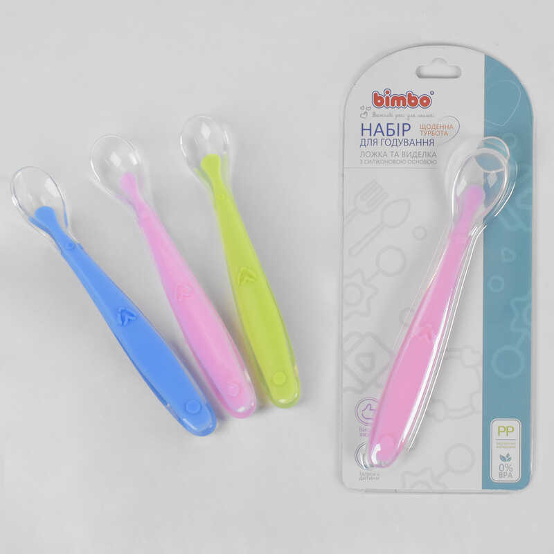 гр Ложечка 21845 (144) “BIMBO“, 3 кольори, 1шт на листі