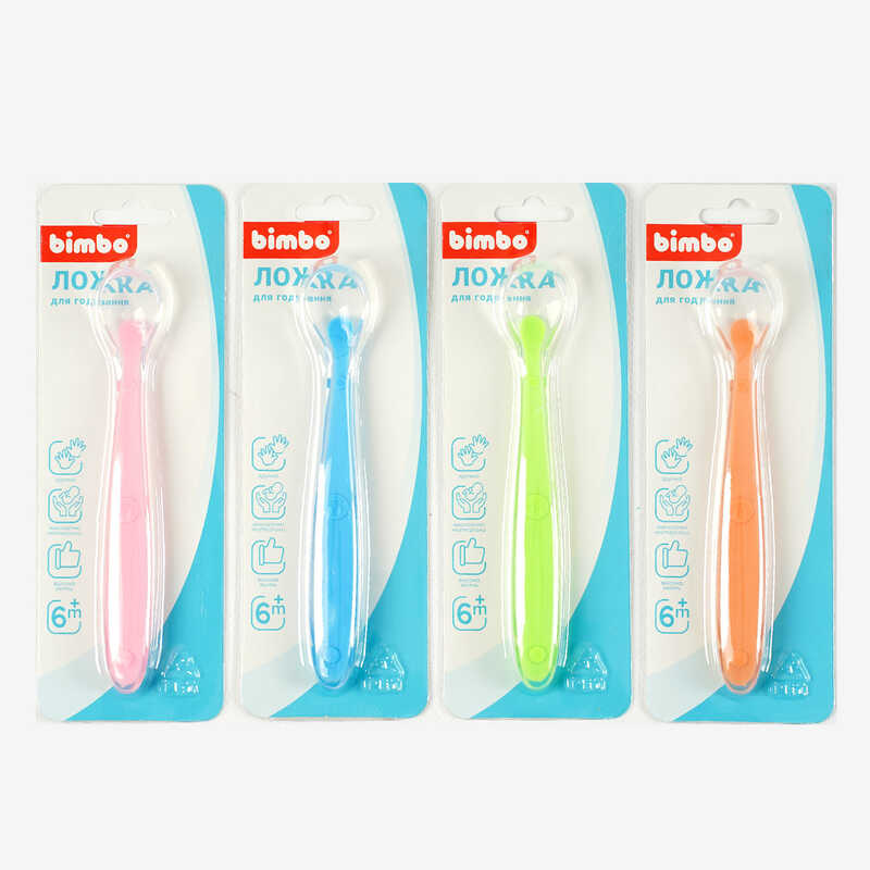 гр Ложечка C 63869 (432) “Bimbo“, 4 види, на листі, ВИДАЄТЬСЯ ТІЛЬКИ МІКС ВИДІВ
