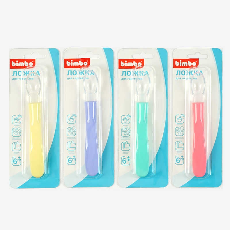 гр Ложечка C 63870 (432) “Bimbo“, 4 види, на листі, ВИДАЄТЬСЯ ТІЛЬКИ МІКС ВИДІВ