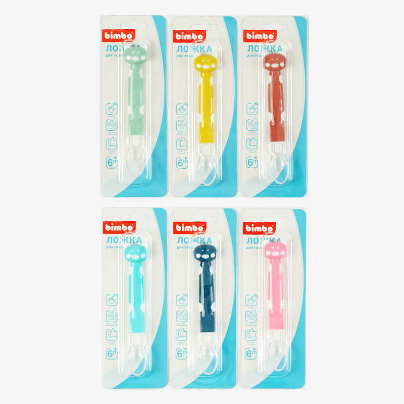 гр Ложечка C 63871 (432) “Bimbo“, 6 видів, на листі, ВИДАЄТЬСЯ ТІЛЬКИ МІКС ВИДІВ