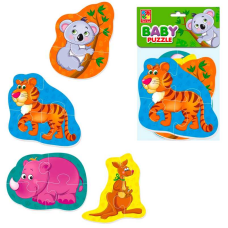 гр М`які бейбі пазли “Малюк зможе. Тигреня та друзі“  VT1106-72 (50)  “Vladi Toys“