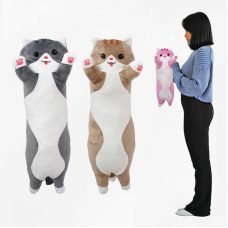 гр М`яка іграшка “Кіт Батон“ К45238  (1) довжина 50 см, у пакеті ВИДАЄТЬСЯ МІКС ВИДІВ