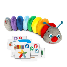гр М`яка розвиваюча іграшка MC 040701-01 “Гусениця Rainbow“ (8) “Масік“, в сумці
