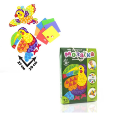 гр М`яка фігурна мозаїка. Тукан VT4511-02 (укр) (12) “Vladi Toys“
