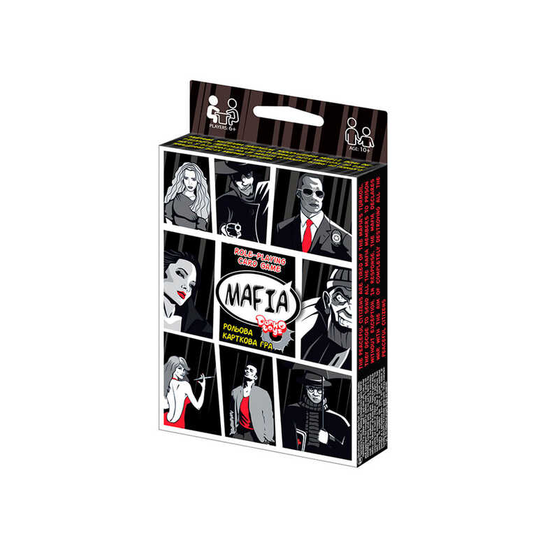 гр Міні-гра “Мафія“ DTG52EN (32) (УКР/АНГЛ) “Danko Toys“, в коробці