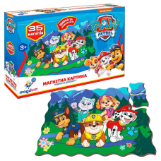 гр Магнітні пазли ML 4034-33 “Щенячий патруль. Мчимо на допомогу“ (17) “Magdum“, 35 елементів, в коробці 