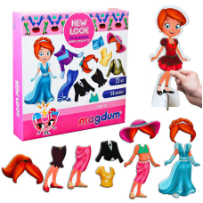 гр Магнітна гра “NEW LOOK“ ML4031-14 EN (24) “Magdum“, англ. мова, 23 магніти, в коробці