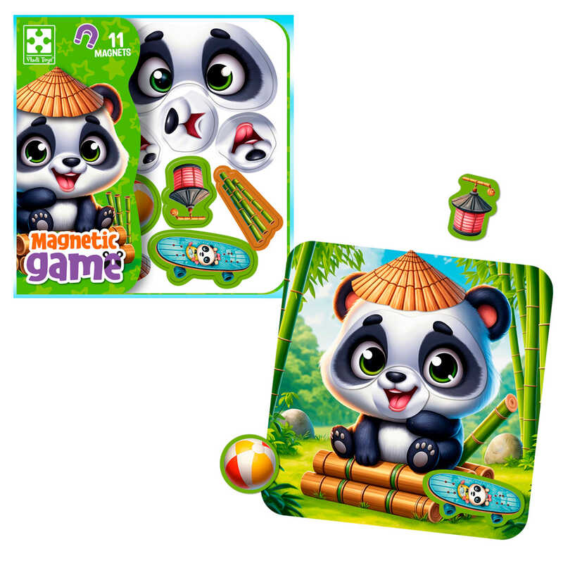 гр Магнітна гра “Емоції Пандочки“ VT3220-06 (20) “Vladi Toys“