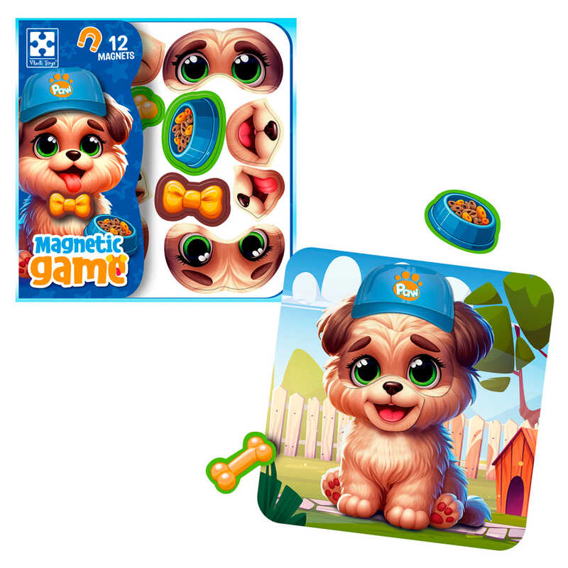 гр Магнітна гра “Емоції Песика“ VT3220-04 (20) “Vladi Toys“
