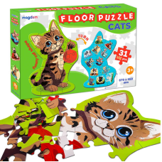 гр Максі-пазл “Кіт Магдум“ МЕ 5032-32 (20) “Ludum“, 31 елемент, двосторонній, в коробці