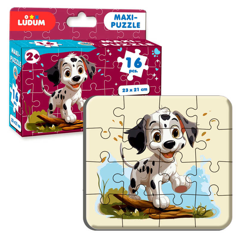 гр Максі-пазл “Песик 2“ МЕ 5032-07 (12) “Ludum“, 16 елементів, в коробці